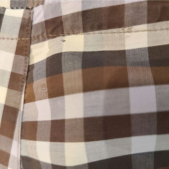 Burberry Men's plaid button down - Picture 8 of 8